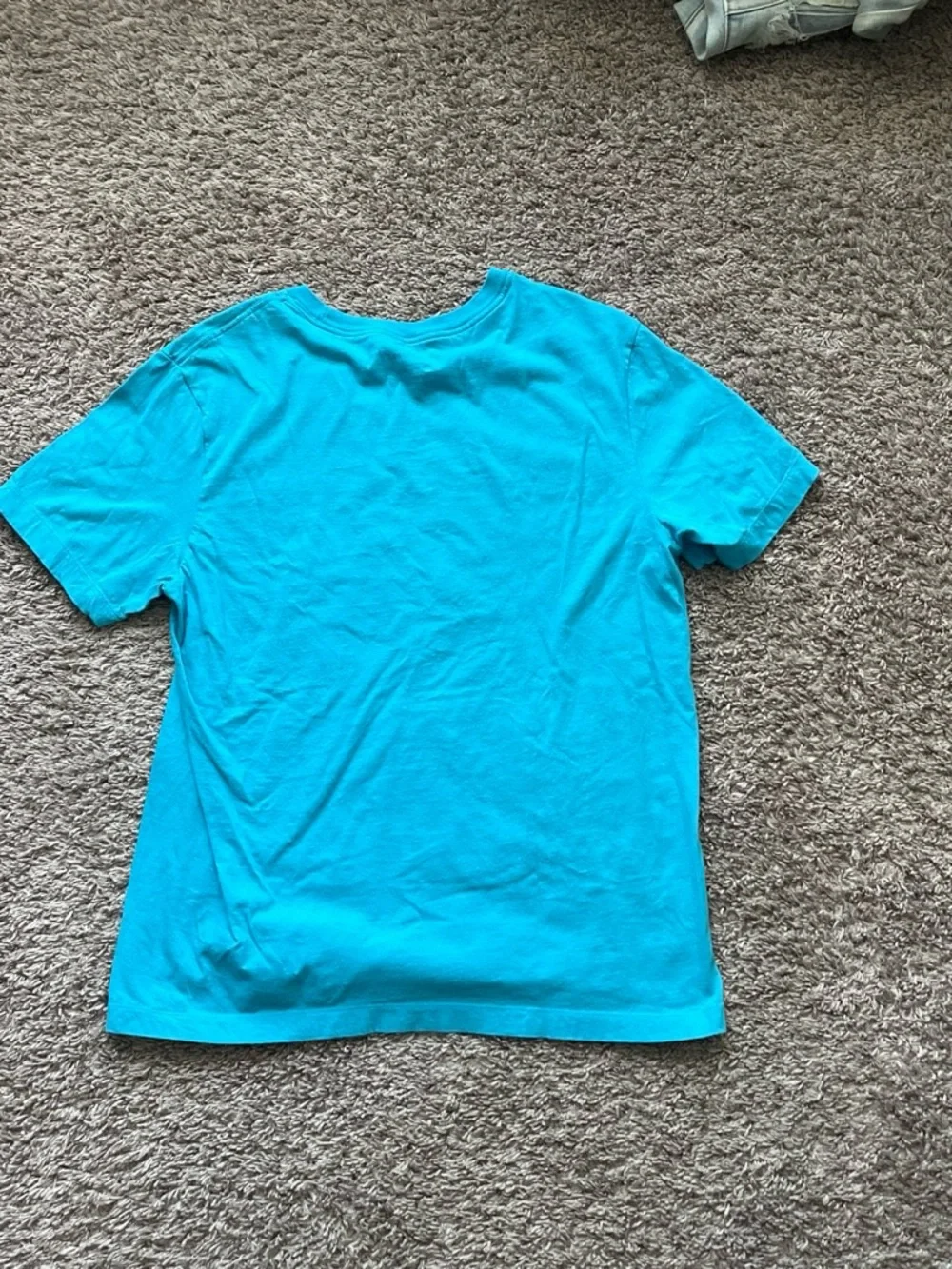 Nike Men’s Air Logo Tee in Bright Teal